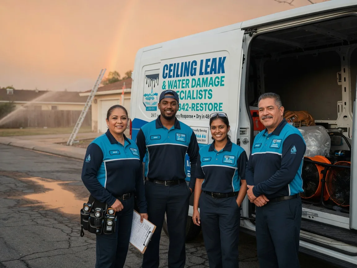 Ceiling Leak Cleanup company in Mcmechen, WV