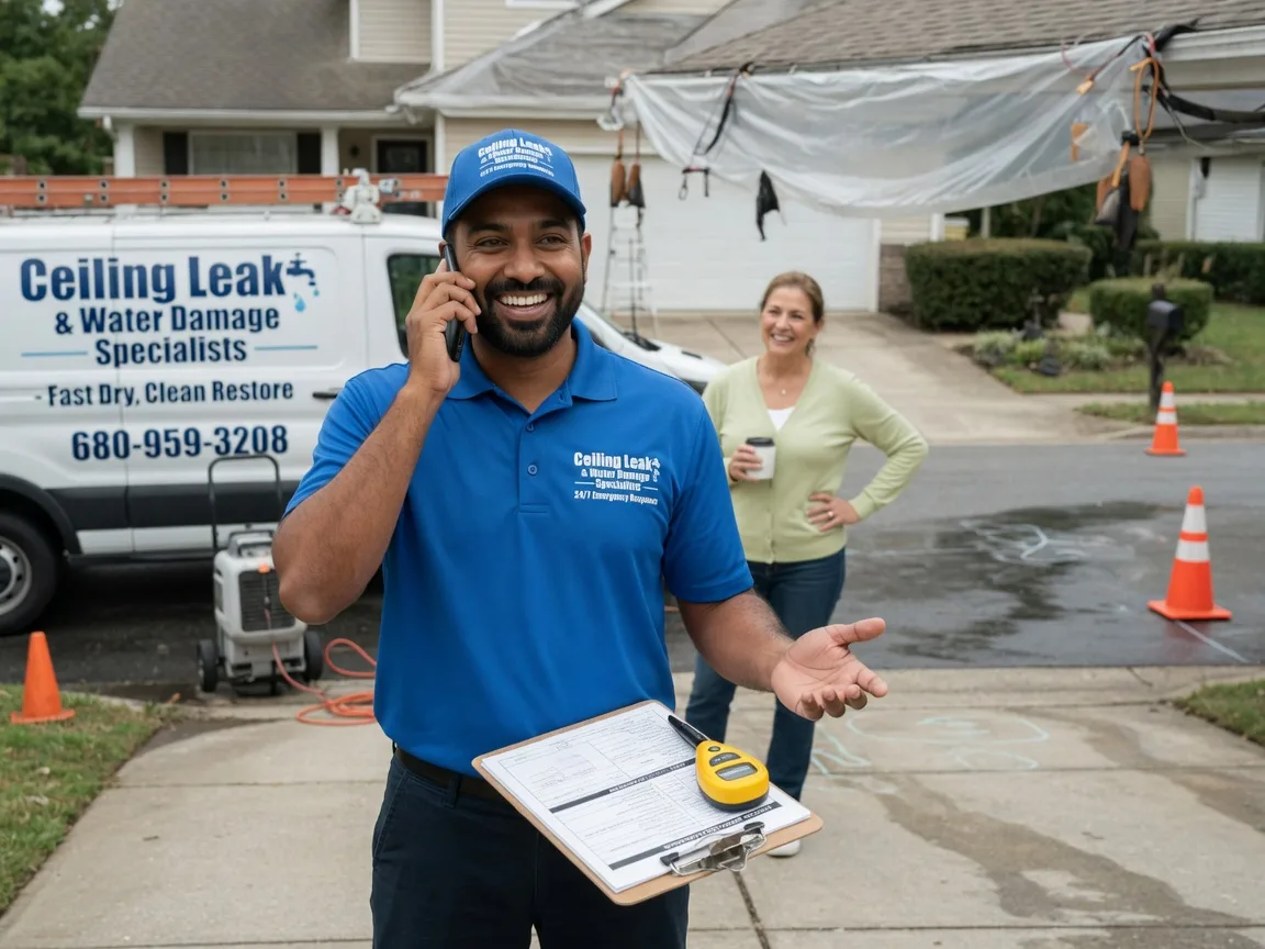 Ceiling Leak Cleanup Mcmechen, WV FAQs